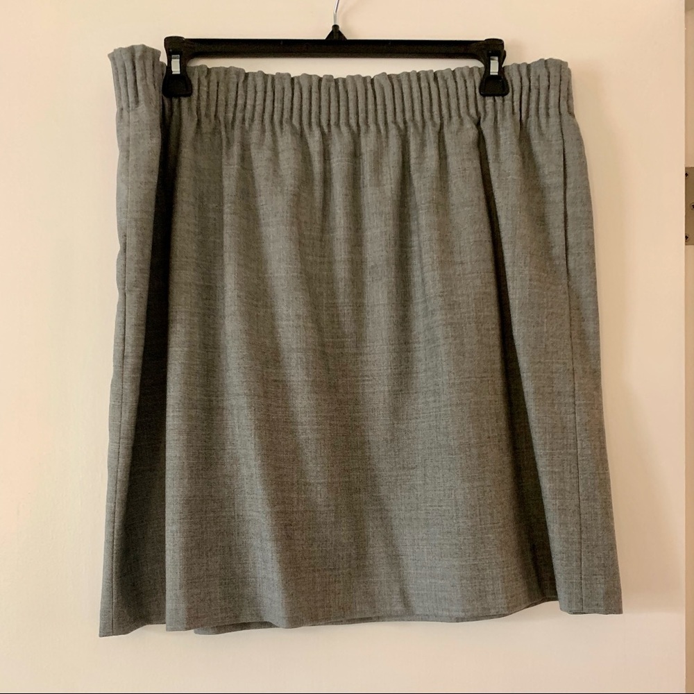 Wool-blend J.Crew skirt with pockets